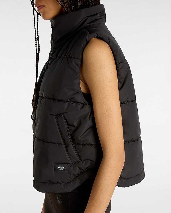 Women Vans MTE Foundry Vest Black Malaysia | VN1379462
