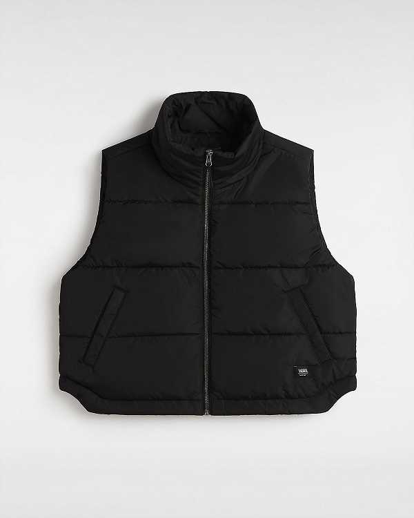 Women Vans MTE Foundry Vest Black Malaysia | VN1379462