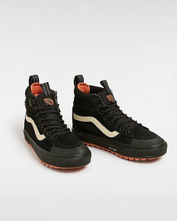 Women Vans MTE Sk8-Hi Waterproof Shoes Black Malaysia | VN6958012