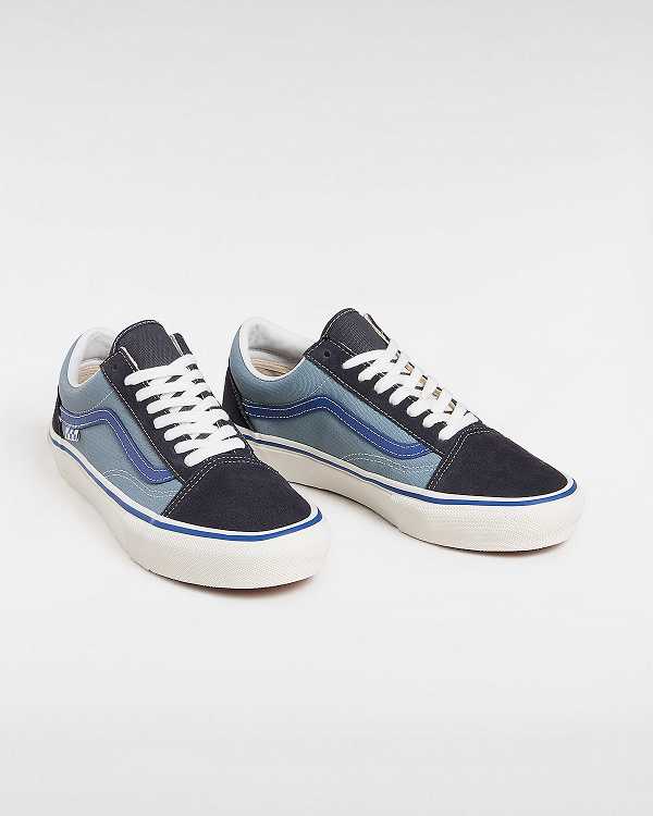 Women Vans Old Skool Skate Shoes Blue Malaysia | VN5160782