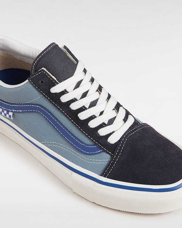 Women Vans Old Skool Skate Shoes Blue Malaysia | VN5160782