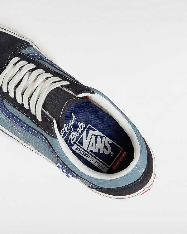 Women Vans Old Skool Skate Shoes Blue Malaysia | VN5160782