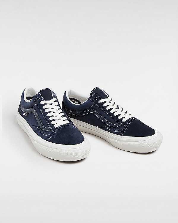 Women Vans Old Skool Skate Shoes Blue Malaysia | VN4285690