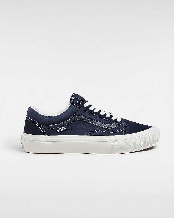 Women Vans Old Skool Skate Shoes Blue Malaysia | VN4285690