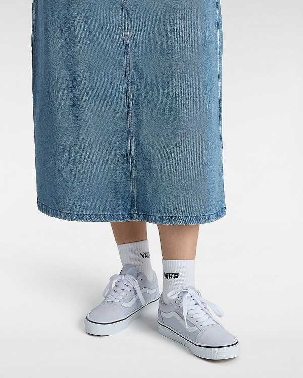 Women Vans Old Skool Sneakers Blue Malaysia | VN6241380