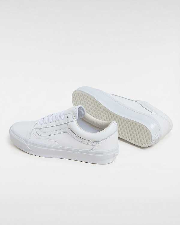 Women Vans Premium Old Skool 36 Skate Shoes White Malaysia | VN6405723