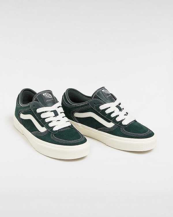 Women Vans Rowley Classic Sneakers Green Malaysia | VN4372850