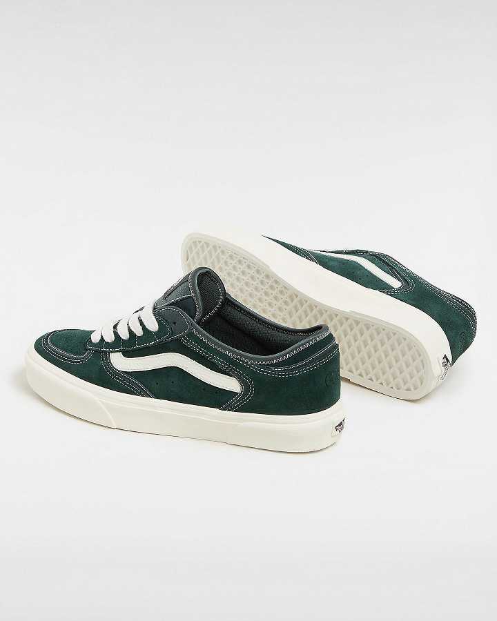 Women Vans Rowley Classic Sneakers Green Malaysia | VN4372850