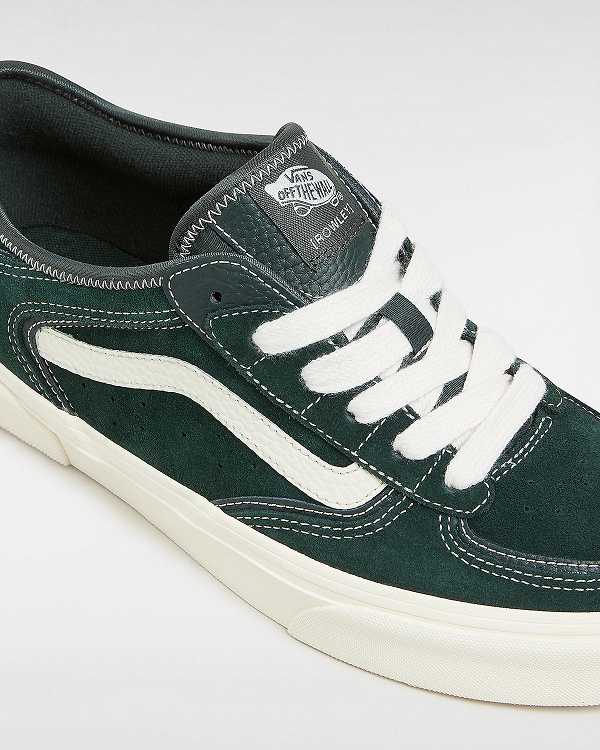 Women Vans Rowley Classic Sneakers Green Malaysia | VN4372850