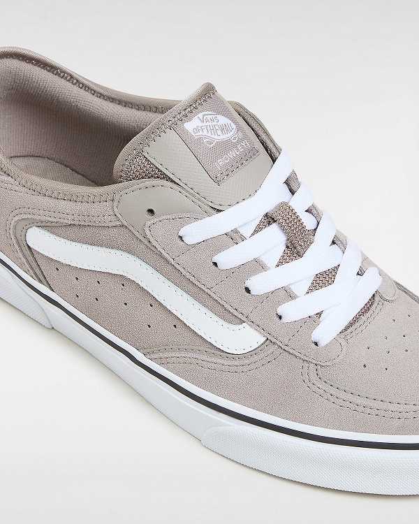 Women Vans Rowley Classic Sneakers Grey Malaysia | VN5378061