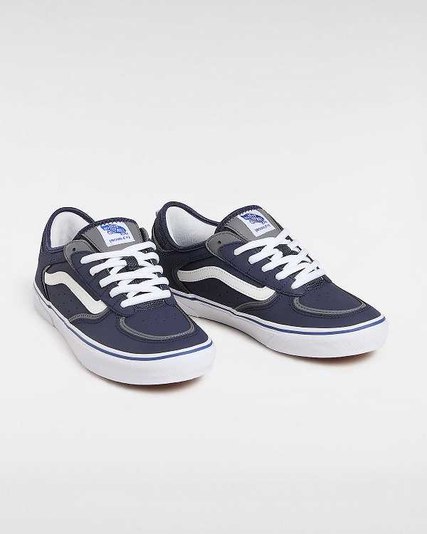 Women Vans Rowley Skate Shoes Blue Malaysia | VN5208379