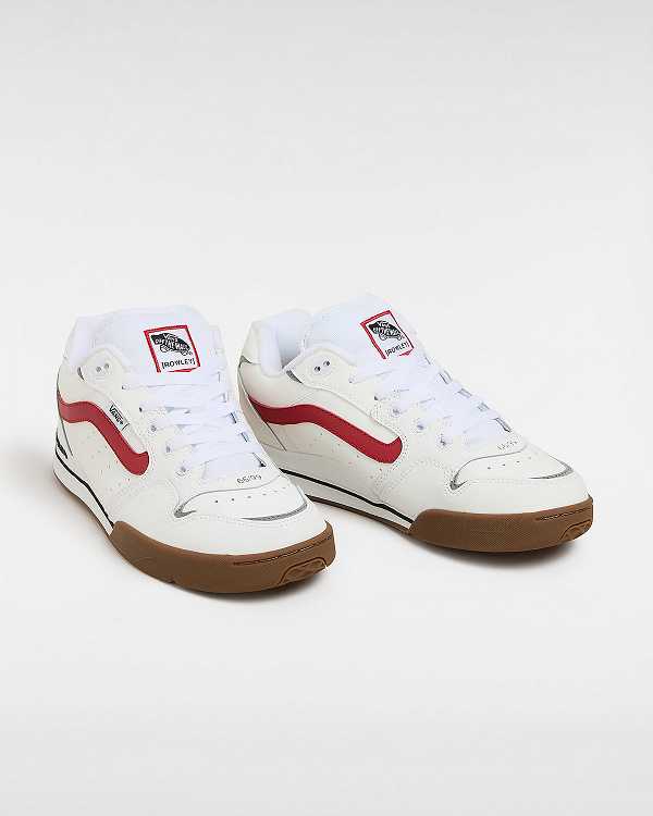 Women Vans Rowley XLT Skate Shoes White Malaysia | VN4796208