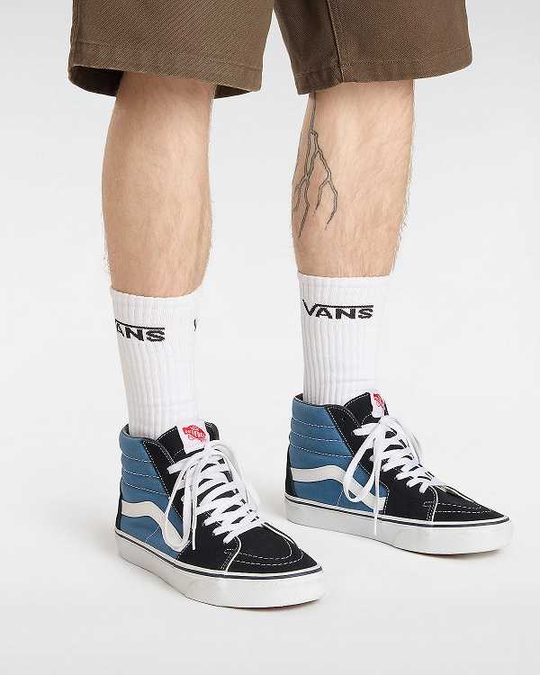 Women Vans Sk8-Hi Sneakers Blue Malaysia | VN8719302