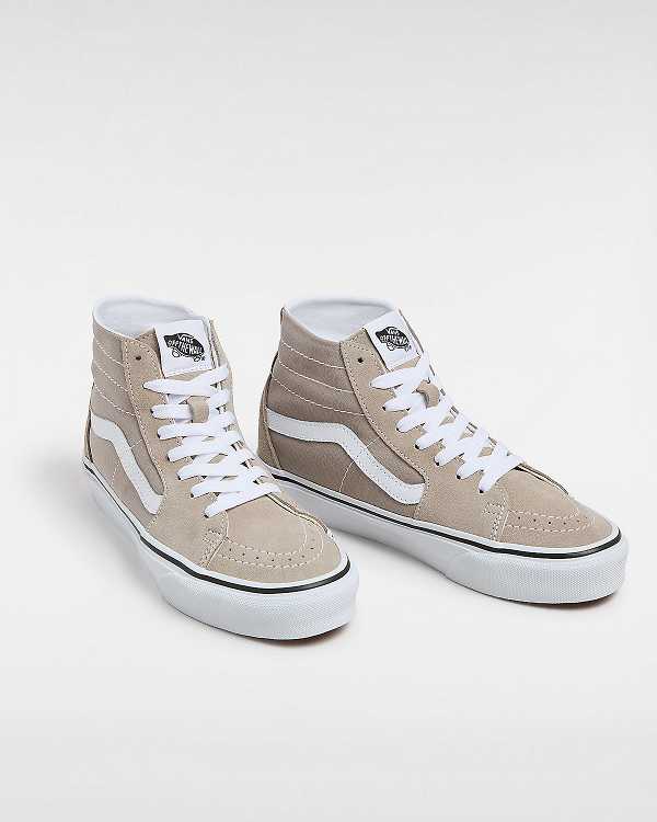 Women Vans Sk8-Hi Tapered Sneakers Beige Malaysia | VN6439508