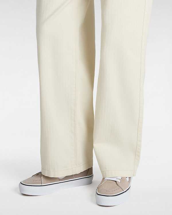 Women Vans Sk8-Hi Tapered Sneakers Beige Malaysia | VN6439508