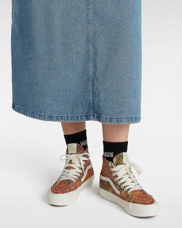 Women Vans Sk8-Hi Tapered Sneakers Green Malaysia | VN1936042