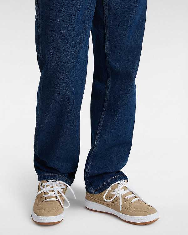 Women Vans Speed LS Skate Shoes Beige Malaysia | VN4870521