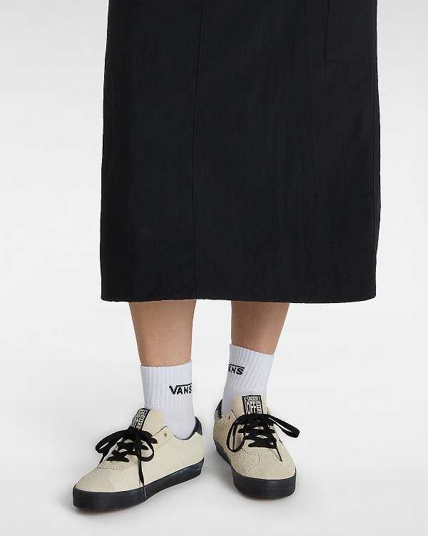 Women Vans Sport Low Sneakers Beige Malaysia | VN3012789
