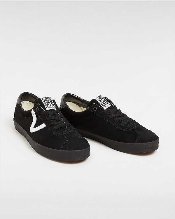 Women Vans Sport Low Sneakers Black Malaysia | VN3294076