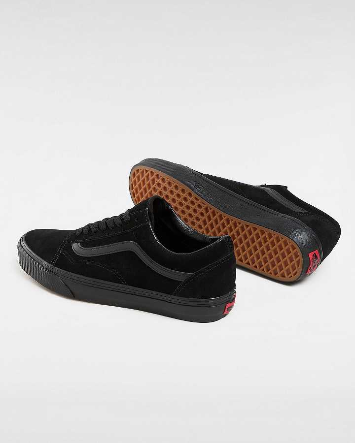 Women Vans Suede Old Skool Sneakers Black Malaysia | VN2370461