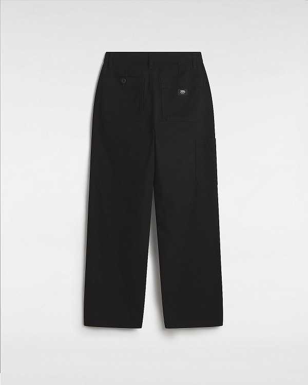 Women Vans Union Relaxed Carpenter Pants Black Malaysia | VN2568910