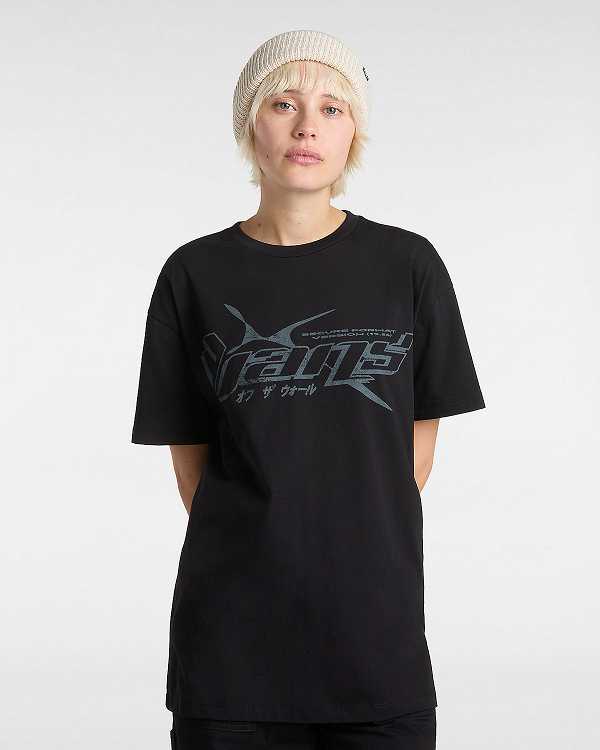 Women Vans Y2V T Shirts Black Malaysia | VN1264059